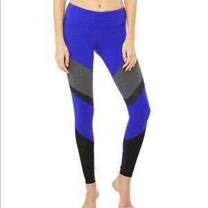 Alo Yoga Sheila Leggings Blue Medium